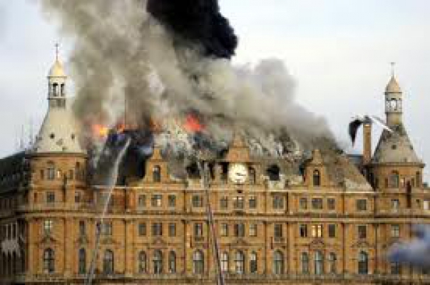 Haydarpaşa Garında yangın