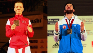 Dünya Karate Şampiyonası Serap Özçelik Enes Erkan Şampiyon