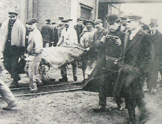 Fransa Courrieres Maden kazası