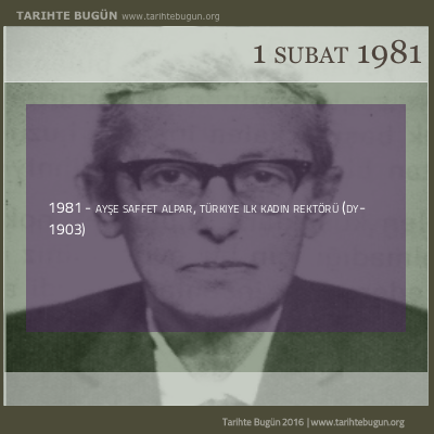 Ayşe Saffet Alpar Kimdir ölümü