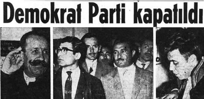 Demokrat Parti kapatıldı