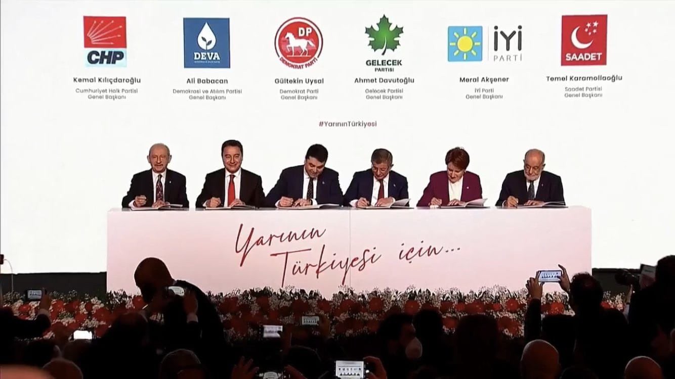 2022 - Güçlendirilmiş Parlamenter Sistem - 6 Lider İmza Attı