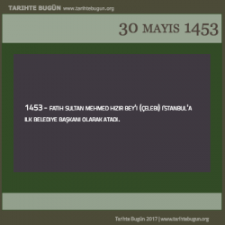 İstanbul ilk belediye başkanı