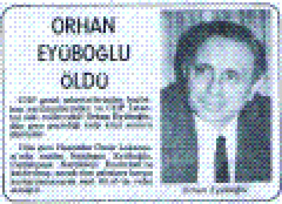 Orhan Eyüpoğlu Vefat Etti
