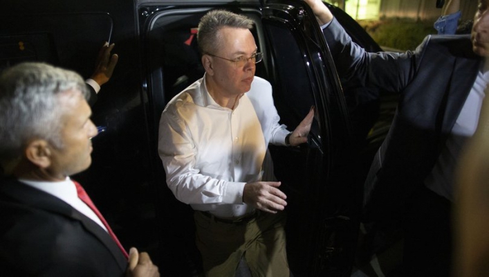 Rahip Brunson Serbest Bırakıldı