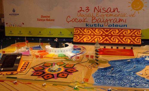 2008 - Türkiye domino rekoru kırıldı