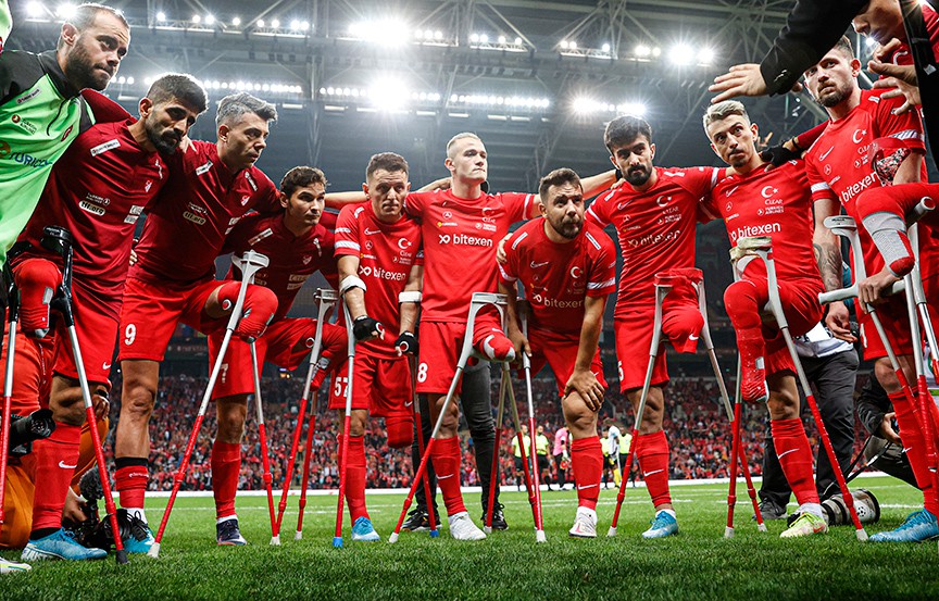 2022 - Türkiye Ampute Futbol Milli Takımı Dünya Şampiyonu Oldu