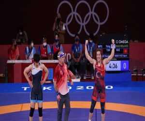 Türkiye Kadınlar Güreş Olimpiyat ilk Madalyası Yasemin Adar