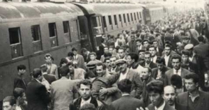 Türkiyeden Almanyaya işçilerin ilk gidişi